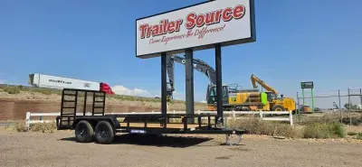 2026 Sure-Trac 7'x16' Tube Top Utility-