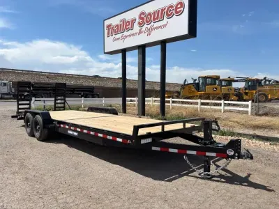 2026 Sure-Trac 7'x24' Channel Frame Equipment 14K-7655