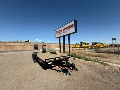 2026 Sure-Trac 7'x18' Channel Frame Equipment 14K-