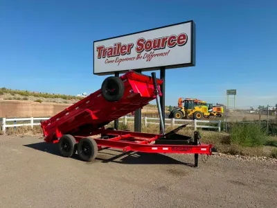 2026 Buckshot Trailers 7'x14'x2' Telescopic BP-