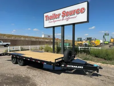 2026 PJ Trailers 8.5'x20' 8in I-Beam Deckover-