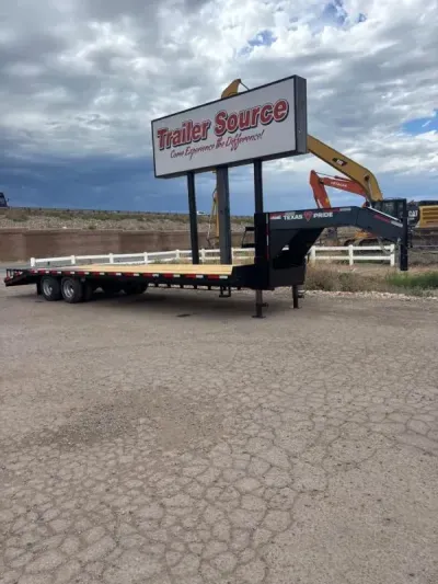 2026 Texas Pride Trailers 30' Dually Flatbed 26K-