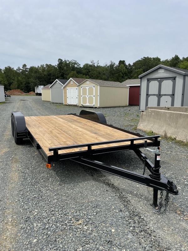 82"X18 WOOD DECK CAR HAULER 82"X18 WOOD DECK CAR HAULER