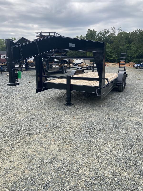 82x20 14K GOOSENECK TRAILER Max Built Trailers Enclosed, Utility