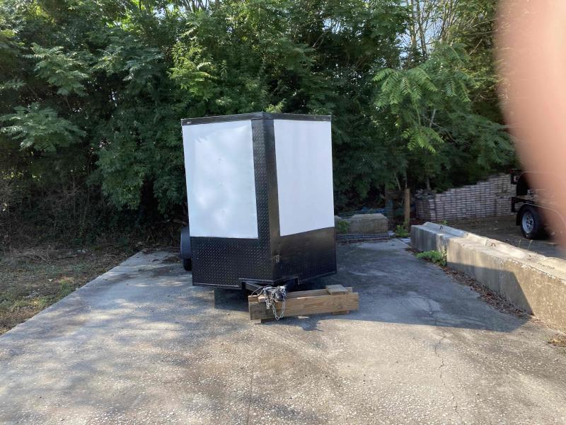 used 2021 Max Built 6x12 single axle Enclosed Cargo Trailer used 2021 Max Built 6x12 single axle Enclosed Cargo Trailer