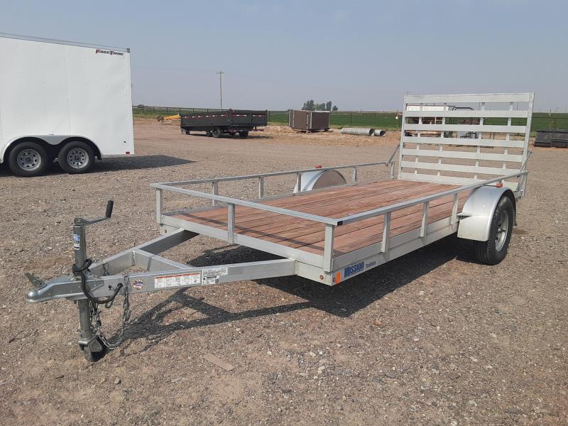 2018 Mission 6x14 Aluminum Utility Trailer 2018 Mission 6x14 Aluminum Utility Trailer