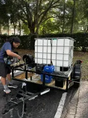 Custom Pressure Washers LLC 5x8 Pressure Washing Trailer / Rig — $5,400