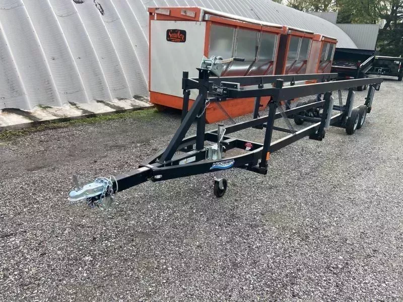 2024 Hoosier BX222TT-12 Narrow Manual Centerlift Pontoon Trailer