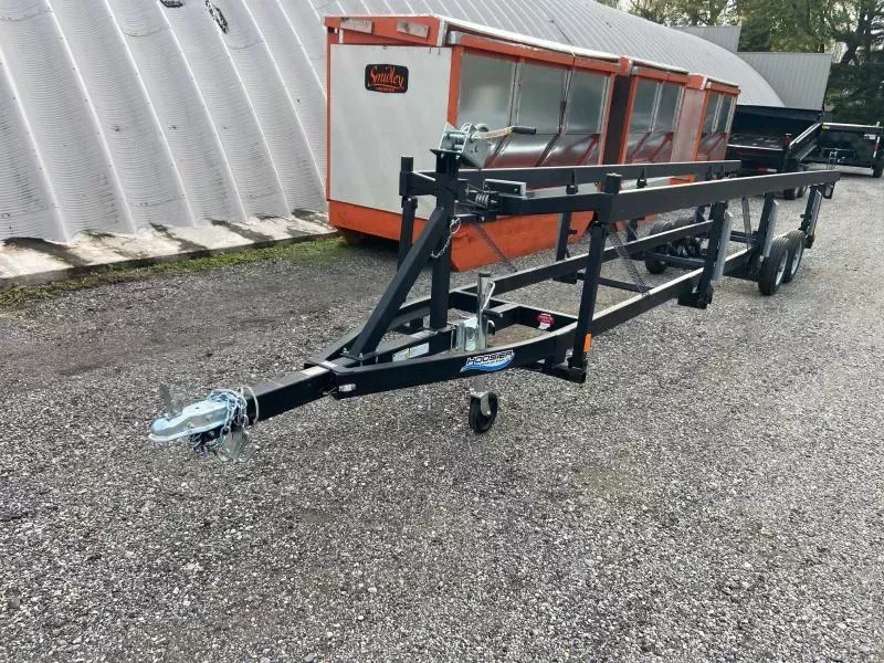 2025 Hoosier BX222TT-12 Manual Standard Centerlift Pontoon Trailer