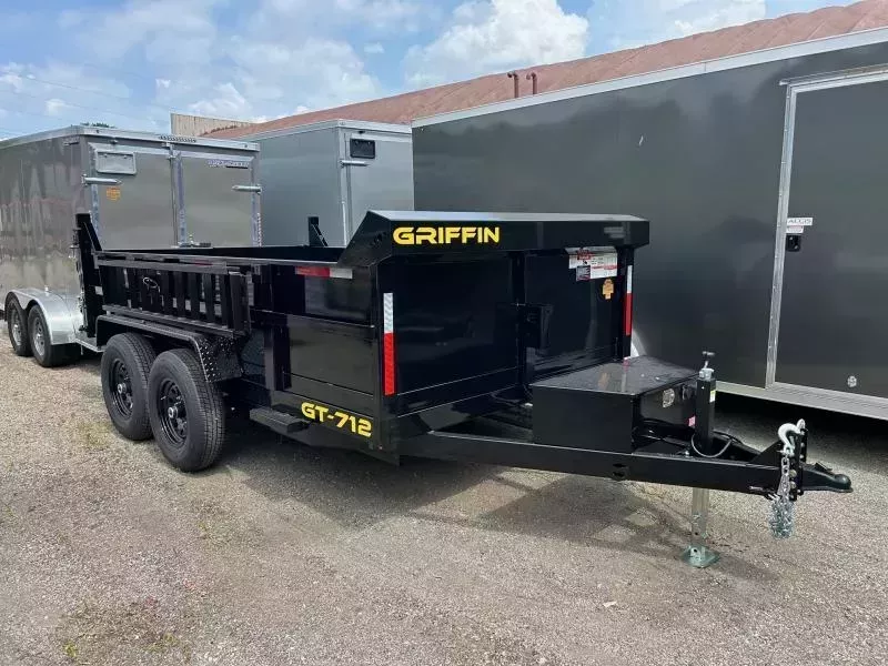 2026 Griffin Trailers GT-712TA4 (7X12) Dump Trailer