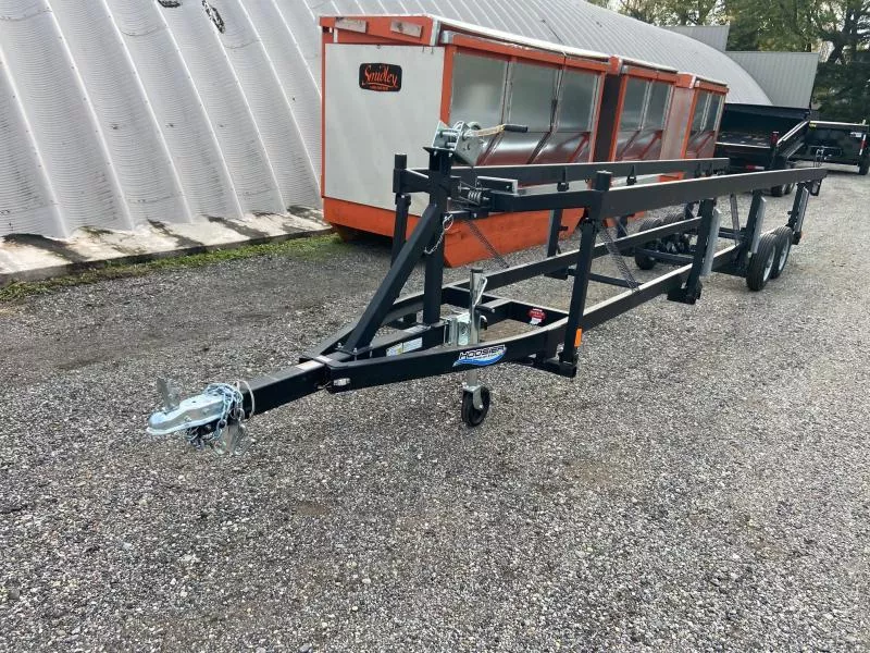 2025 Hoosier BX222TT-12 Manual Narrow Centerlift Pontoon Trailer
