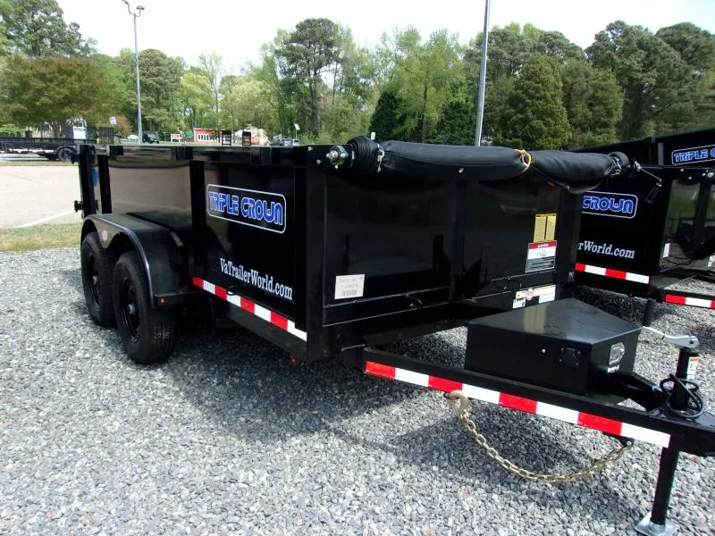 2026 Triple Crown Trailers DT612LP10K Dump Trailer