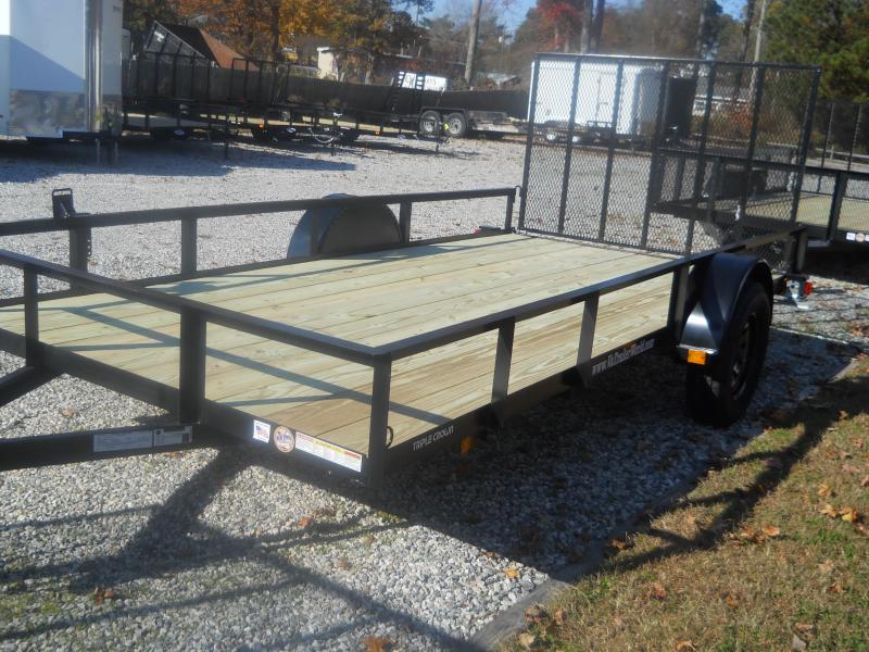 2022 Triple Crown Trailers TC3614 Utility Trailer Trailer World of