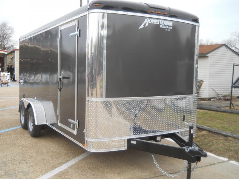 2021 Homesteader 7X14 CT Challenger* CHARCOAL GRAY 2021 Homesteader 7X14 CT Challenger* CHARCOAL GRAY