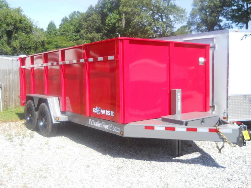 2023 B Wise 7X16 DLP16-17 17600 GVWR COMMERCIAL 11200 LB PAYLOAD 2023 B Wise 7X16 DLP16-17 17600 GVWR COMMERCIAL 11200 LB PAYLOAD