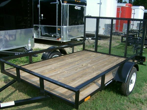 2021 American 5X8 2000 LB. GVWR 2" BALL 12" TIRES WOOD DECK 2021 American 5X8 2000 LB. GVWR 2" BALL 12" TIRES WOOD DECK
