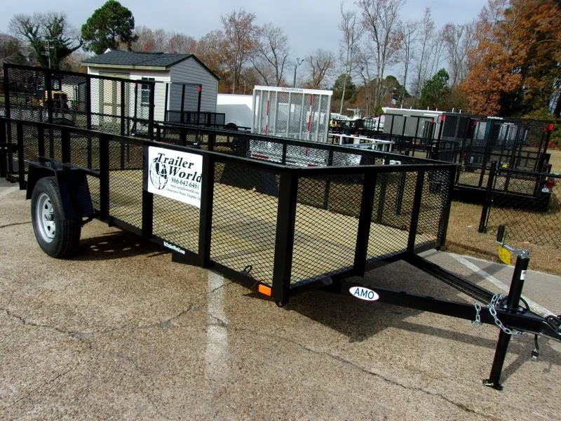  American 6X12 HI SIDE 2990 GVWR 2" BALL 4' PINLESS TUBE GATE SYSTEM