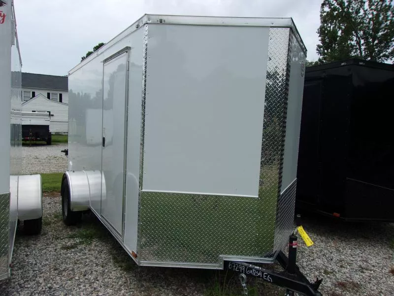  Quality Cargo QC612SA 6'3" Enclosed Cargo Trailer
