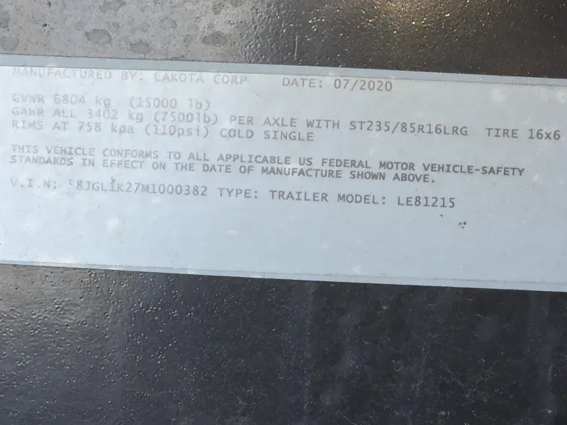 used Stock / Stock Combo Trailers Lakota  for sale, in Cleveland, GA Thumbnail 12