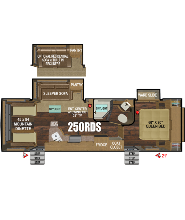 new Travel Trailers Outdoors RV Manufacturing Titanium Series for sale, in Albany, OR Thumbnail 2