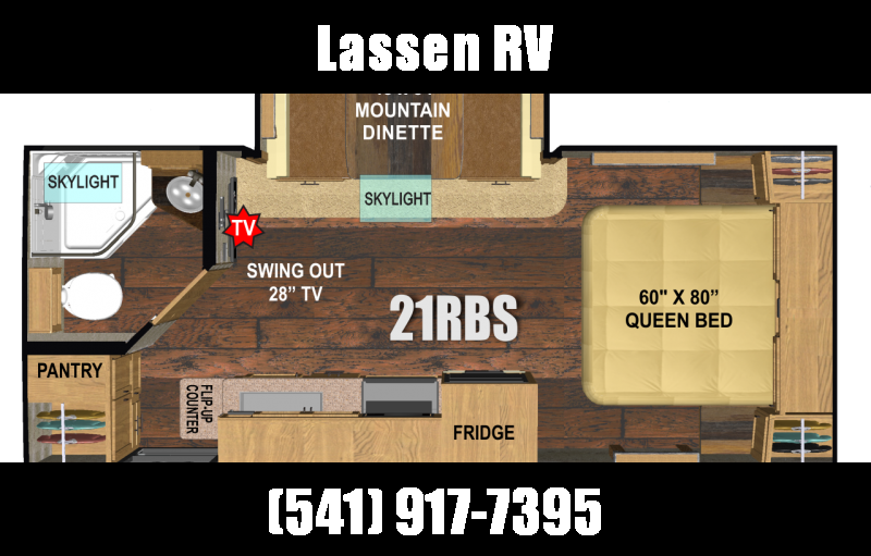 2022 Outdoors RV Manufacturing Mountain Series 21RBS Travel Trailer RV 2022 Outdoors RV Manufacturing Mountain Series 21RBS Travel Trailer RV