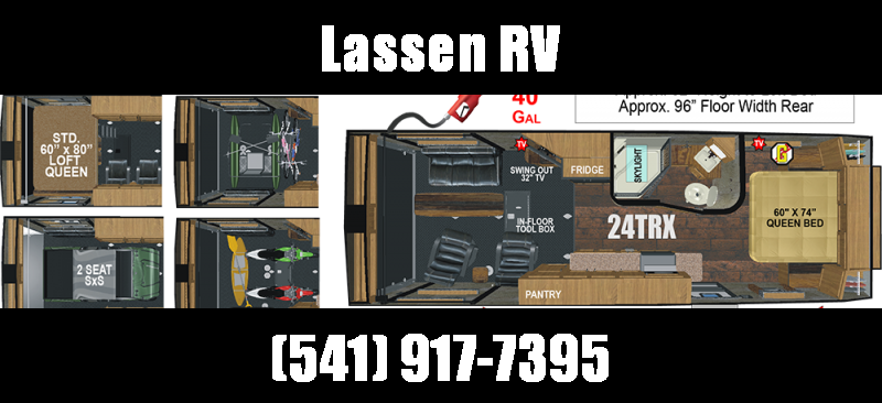 2022 Outdoors RV Manufacturing Trail Series 24TRX Toy Hauler RV 2022 Outdoors RV Manufacturing Trail Series 24TRX Toy Hauler RV