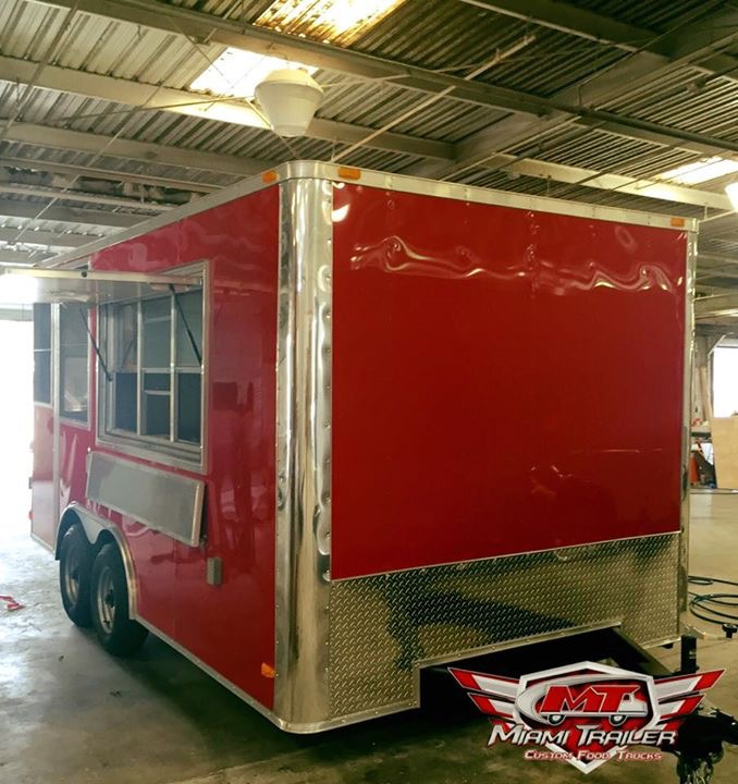 Covered Wagon Trailers 8.6x20 Vending / Concession Trailer Miami