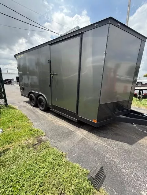 used Cargo (Enclosed) Trailers Covered Wagon Trailers  for sale, in Miami, FL Thumbnail 4