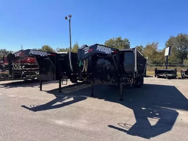 2025 Anderson Manufacturing 8X20 GOOSENECK DUMP  Dump Trailer