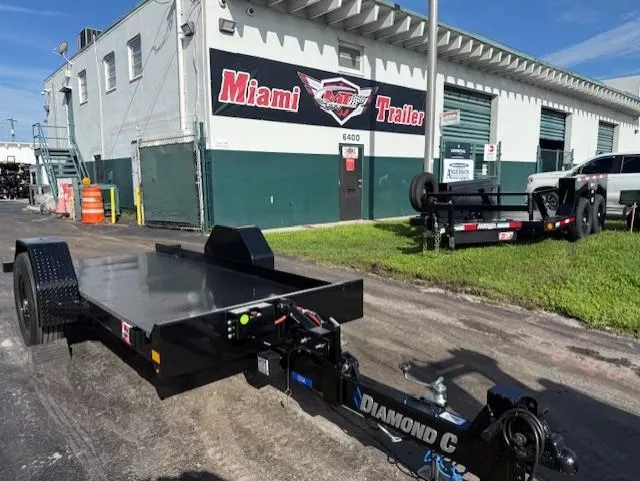 2025 Diamond C Trailers Single axle 12 FT full tilt Equipment Trailer