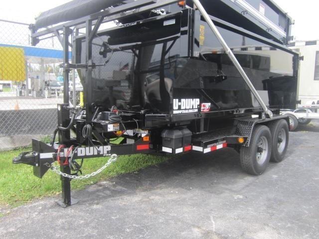 UDump 6 x 12 Roll Off Dump Trailer