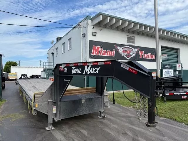 2024 TrailMax USED 40 FT NON CDL  Flatbed Trailer