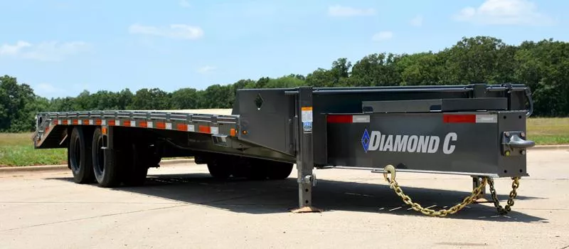 2026 Diamond C Trailers PINTLE/ BUMPER PULL/ BUILT TO ORDER/ DECKOVER/FLATBED Deckover Trailer