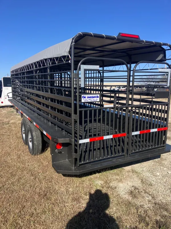 new Stock / Stock Combo Trailers Gooseneck  for sale, in Ennis, TX Thumbnail 2