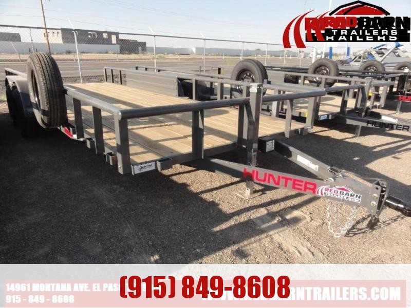 2022 Hunter 7X20 7K SLIDE RMPS Utility Trailer 2022 Hunter 7X20 7K SLIDE RMPS Utility Trailer