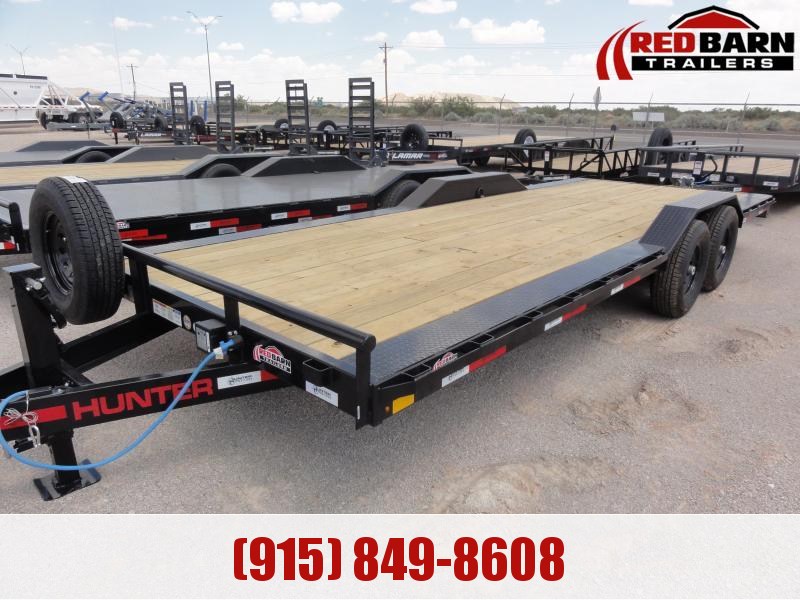 2023 Hunter 102X22 14K D/T STND RMPS Equipment Trailer 2023 Hunter 102X22 14K D/T STND RMPS Equipment Trailer