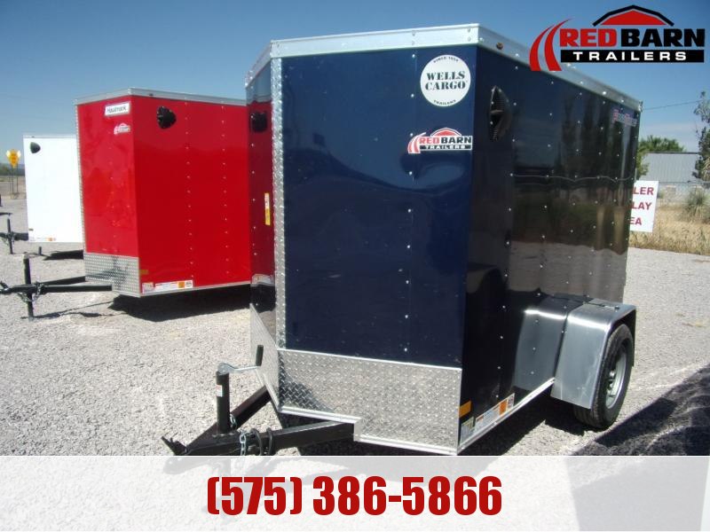 2023 Wells Cargo 5X8,BLUE,3K,SWINGDOOR Cargo / Enclosed Trailer 2023 Wells Cargo 5X8,BLUE,3K,SWINGDOOR Cargo / Enclosed Trailer