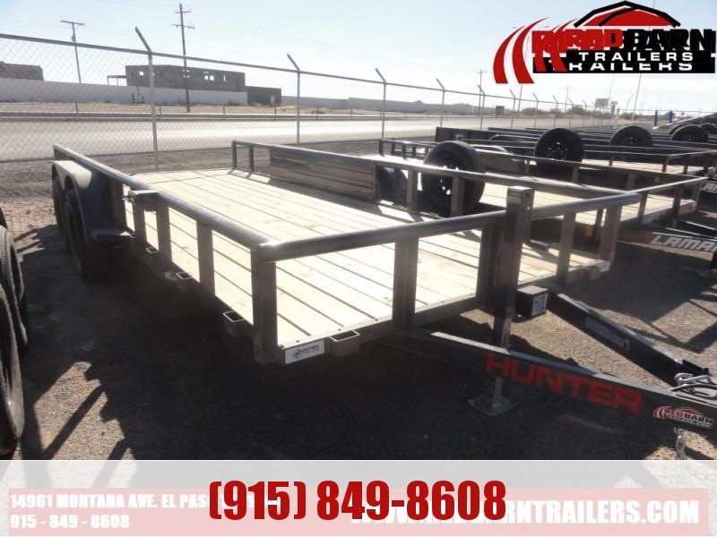 2022 Hunter 7X18 7K SLIDE RMPS Utility Trailer 2022 Hunter 7X18 7K SLIDE RMPS Utility Trailer