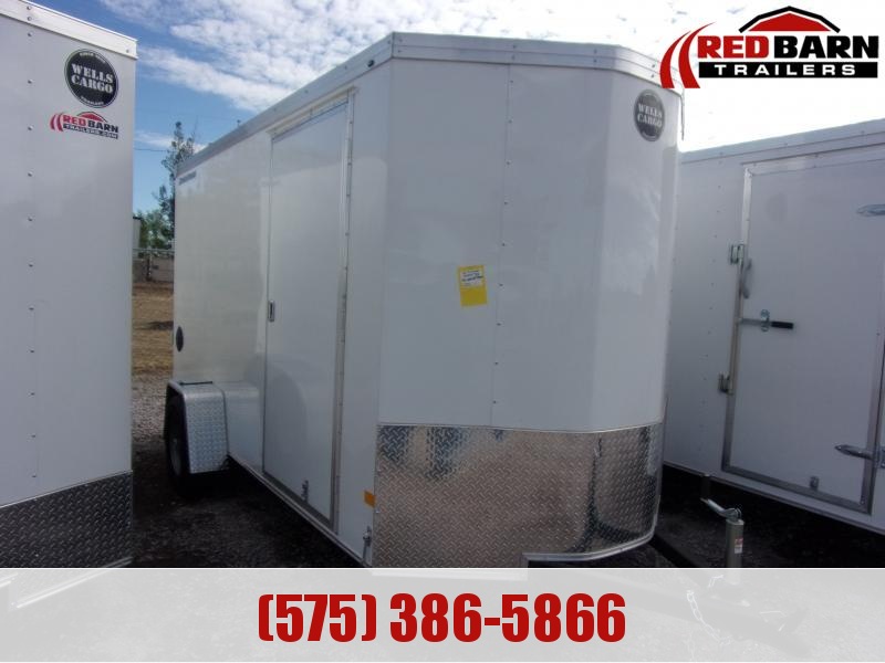 2022 Wells Cargo 6X12,WHITE,BONDED, D-RINGS,VENTS,3/8 WALL Cargo / Enclosed Trailer 2022 Wells Cargo 6X12,WHITE,BONDED, D-RINGS,VENTS,3/8 WALL Cargo / Enclosed Trailer