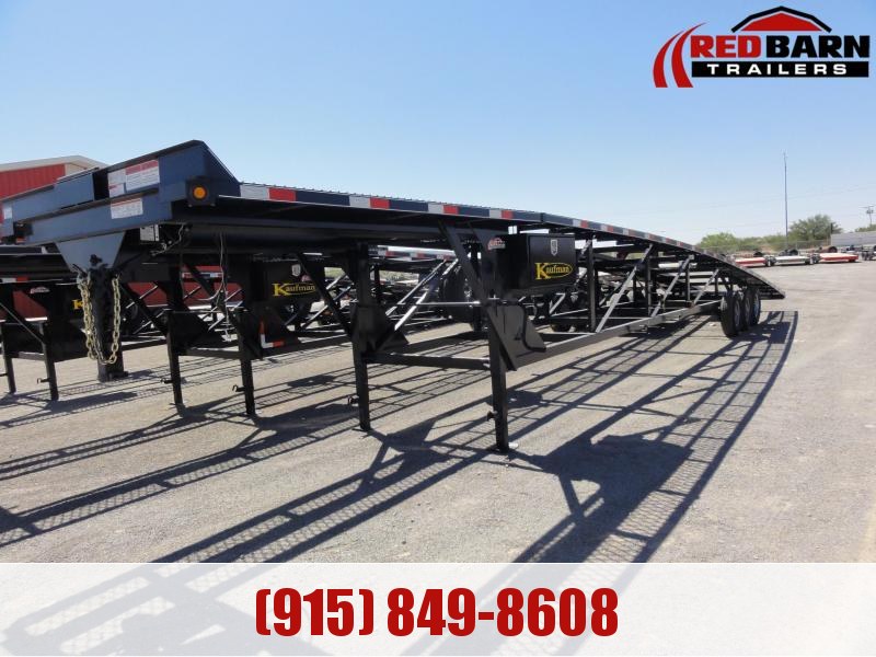 2022 Kaufman Trailers 50 ft. Deluxe Triaxle Wedge Car Trailer 2022 Kaufman Trailers 50 ft. Deluxe Triaxle Wedge Car Trailer