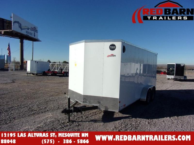 7 x 16 Wells Cargo FastTrac Enclosed Trailer FT716T2 7 x 16 Wells Cargo FastTrac Enclosed Trailer FT716T2