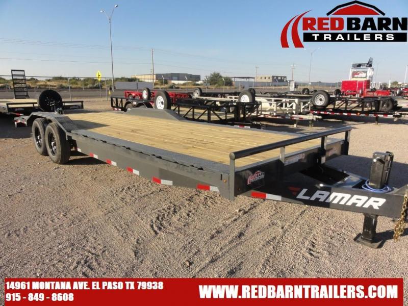 2021 LAMAR 102x24 HD Equipment Hauler (H8022427) 14K Equipment Trailer Driveover Fenders 2021 LAMAR 102x24 HD Equipment Hauler (H8022427) 14K Equipment Trailer Driveover Fenders