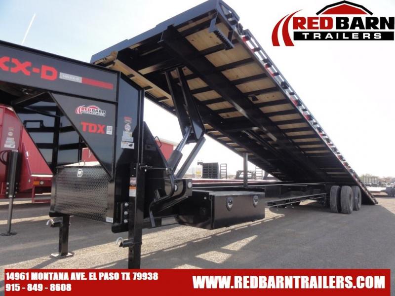 2022 MAXXD TDX 102 X 40 TANDEM DUAL FLATBED TILT GOOSENECK Flatbed Trailer 2022 MAXXD TDX 102 X 40 TANDEM DUAL FLATBED TILT GOOSENECK Flatbed Trailer