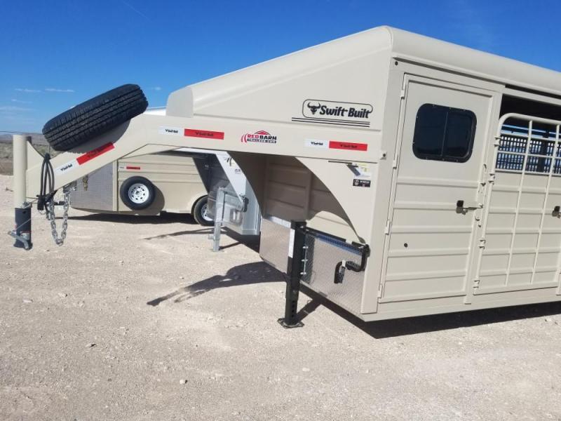 6'8 X 32 SWIFTBUILT STOCK TRAILER @RED BARN TRAILERS 6'8 X 32 SWIFTBUILT STOCK TRAILER @RED BARN TRAILERS