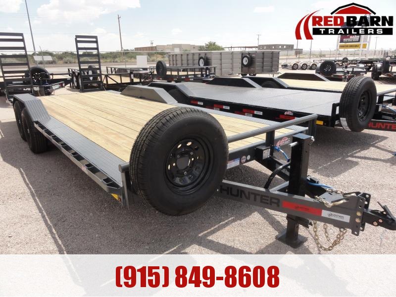 2023 Hunter 102X22 14K D/T STND RMPS Equipment Trailer 2023 Hunter 102X22 14K D/T STND RMPS Equipment Trailer