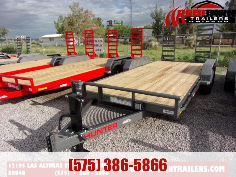 2022 Hunter 7X18 EQUIP 10K, STAND UP RAMP,2' DOVETAIL Equipment Trailer 2022 Hunter 7X18 EQUIP 10K, STAND UP RAMP,2' DOVETAIL Equipment Trailer