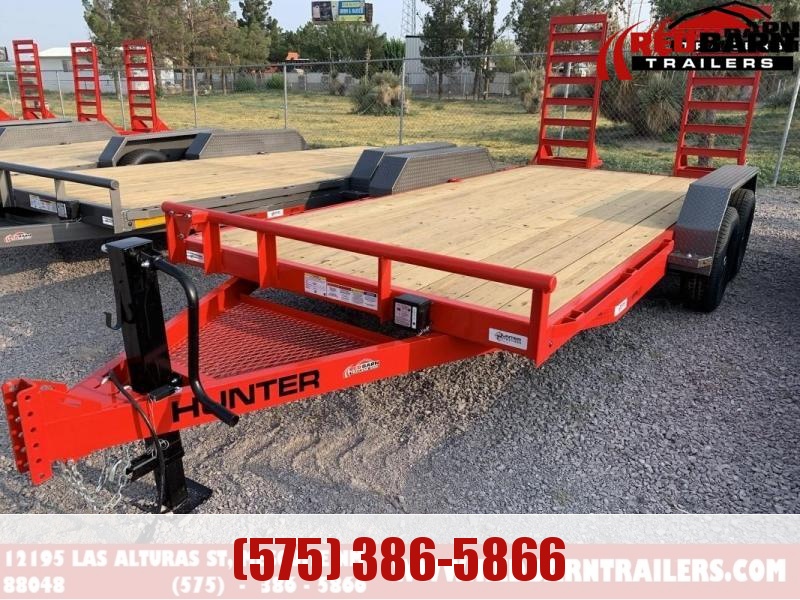 2022 Hunter 7X16 EQUIP 10K 5'SLIDE RAMPS, STRAIGHT Equipment Trailer 2022 Hunter 7X16 EQUIP 10K 5'SLIDE RAMPS, STRAIGHT Equipment Trailer