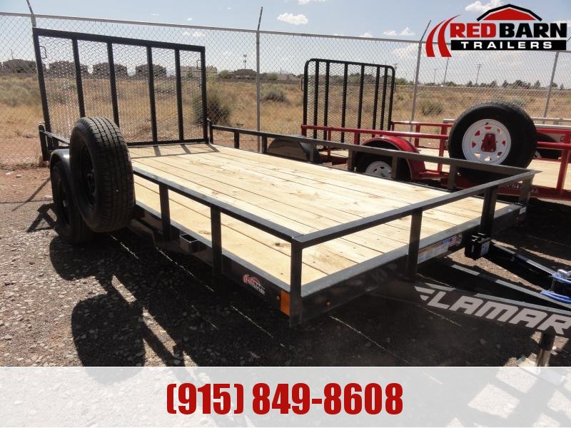 2022 Lamar Trailers 83X14 3K RMP GATE Utility Trailer 2022 Lamar Trailers 83X14 3K RMP GATE Utility Trailer