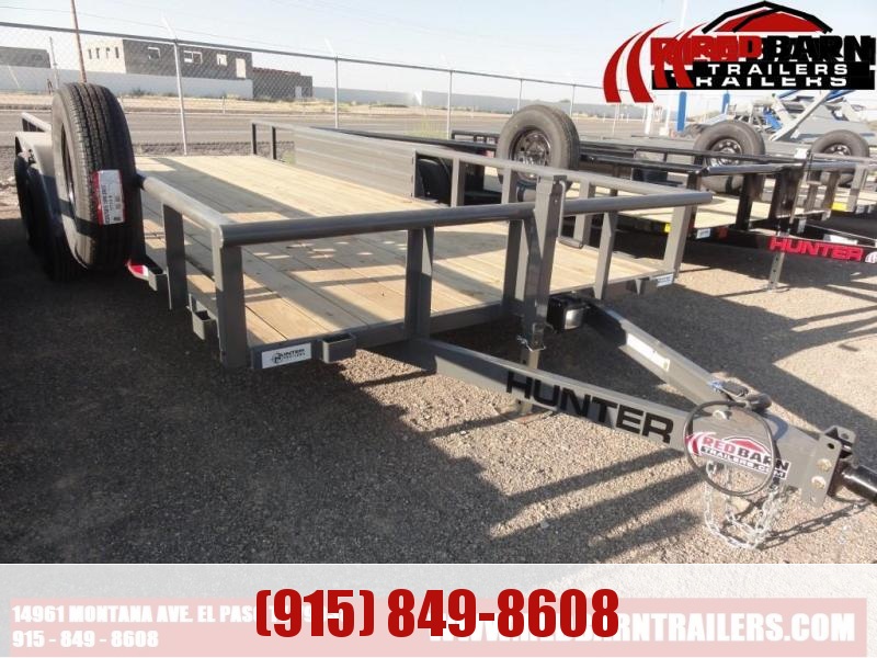 2022 Hunter 7X18 7K SLIDE RMPS Utility Trailer 2022 Hunter 7X18 7K SLIDE RMPS Utility Trailer