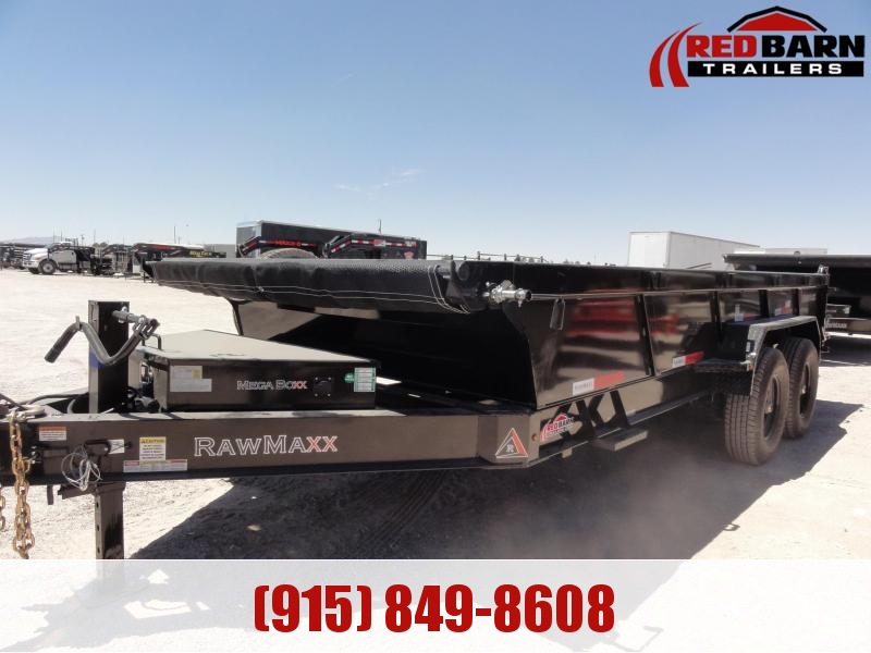 2022 RawMaxx 7X16 DUMP TRAILER 14K MODEL LPX1627K 2022 RawMaxx 7X16 DUMP TRAILER 14K MODEL LPX1627K